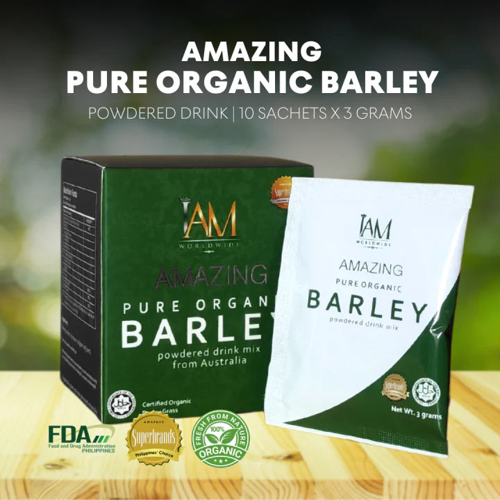 Amazing Pure Organic Barley Powdered Drink