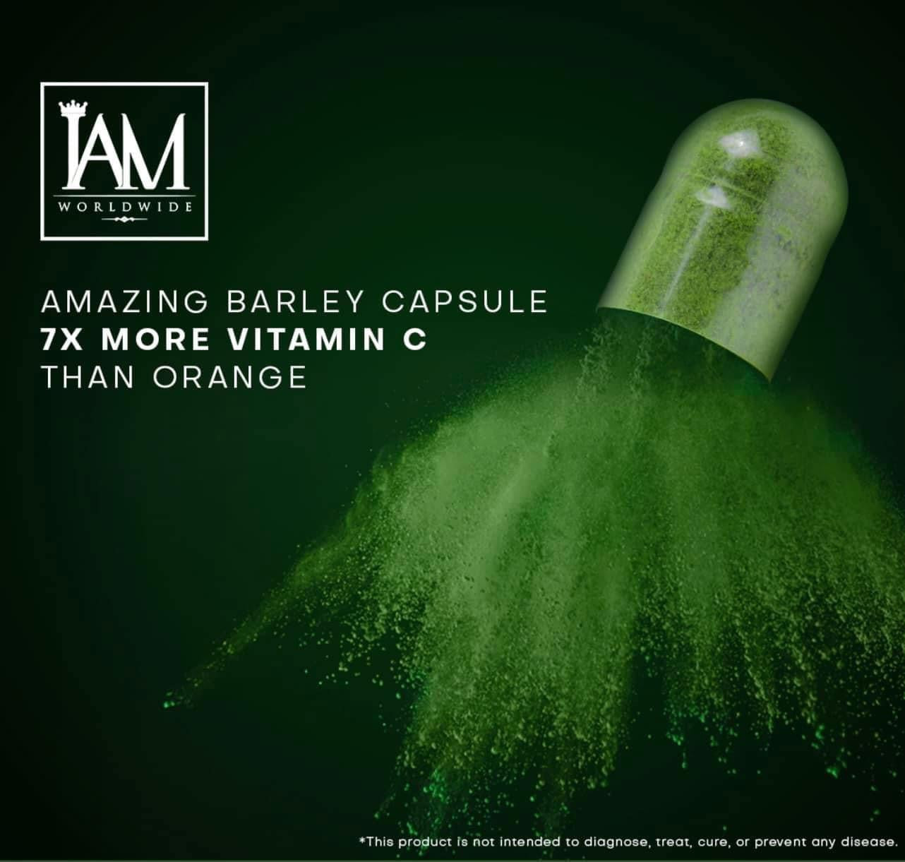 Amazing Pure Organic Barley Capsules